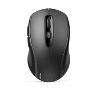 TECKNET EWM01832 Souris Sans Fil Ergonomique - 6 DPI USB/Bluetooth Silencieuse - Noir