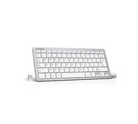 TECKNET Mini clavier sans fil 2,4 G ultra fin, clavier sans fil USB pour PC, Android Smart TV, ordinateurs portables (espagnol, avec la Ñ)