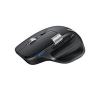 TECKNET Souris Bluetooth, Souris sans Fil Rechargeable avec 3 Modes (BT5.0/5.0+2.4G), 4800 DPI Réglable avec Molette Latérale Souris Silencieuse pour Ordinateurs,Portables, Mac, PC, Windows, Noir