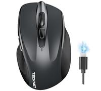TECKNET Souris Bluetooth,Souris sans Fil Rechargeable Silencieuse