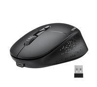 TECKNET Souris sans Fil Bluetooth Rechargeable 3 Modes 1600 DPI Silencieuse