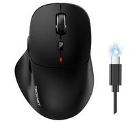 TECKNET Souris sans Fil Rechargeable, Silencieuse Bluetooth 5.0 + 2,4 GHz