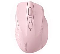 TECKNET Souris sans Fil Silencieuse, 4800 DPI Souris Bluetooth (Tri-Modes: BT 5.0/3.0+2.4G), 30 Mois d'autonomie de la Batterie, Souris sans Fil pour Ordinateur Portable, Windows, Mac OS, Android