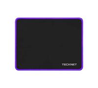 TECKNET Tapis de Souris,21 * 27 * 0.3cm Tapis de Souris Gamer Mousepad avec Base en Caoutchouc Imperméable et Antidérapante pour PC Bureau, Travail, Jeux, Ordinateur Portable, Ordinateur, Maison