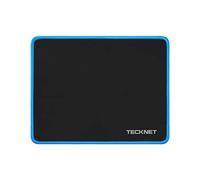 TECKNET Tapis de Souris Gaming L Gaming Mousepad Dimension 270x210x3mm Base en Caoutchouc Antidérapant Surface Spéciale Texturée résistant à Usure-Bleu