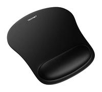 TECKNET Tapis de Souris, Tapis de Souris Ergonomique avec Repose Poignet, Portable, Parfait pour Ordinateur, Bureau, Travail