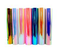 TECKWRAP Vinyle holographique Opal Craft 12 "x 12" 7 feuilles/paquet pour cutters, traceurs de signes