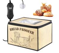 TECKZOON Étuve à Pain Réglable en Température pour Levain, avec Chauffage et Minuterie, Appareil de Fermentation pour la Fabrication Artisanale de Pain et Yaourt