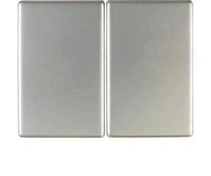 Tecla Doble Series berker K.x de hager, Acero