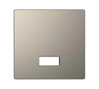 Tecla simple con ventana D-Life Niquel