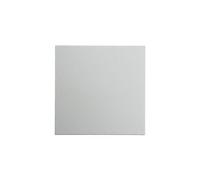 Tecla simple para interruptores/reguladores, series berker S.1/ B.3/ B.7 de hager, blanco polar, mate