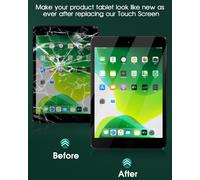 Teclast M40 Touch Screen Digitizer Sensor 10.1"" Compatible With Tc M40 Replacement Parts (Black With Frame)