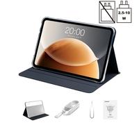 Teclast T65 : écran 13,4" 120 Hz, Android 16, processeur 2,2 GHz, 26 Go RAM (6+20 Go virt.) + 128 Go, double SIM 4G + Wi-Fi 5G, Widevine L1, 13 MP, BT5.0, GPS, housse incluse.