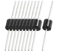 Teclight Lot de 10 diodes P600M P6A4 1000V 6A P600G P600K P600 Diode P600M = 6A10 100% Neuf et original