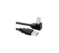 Tecline 2m USB A - USB B câble USB USB 2.0 Noir
