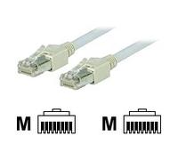 Tecline 71301 1 m Cat5e SF/UTP (S-FTP) Grey Networking Cable - Networking Cables (1 m, Cat. 5e, RJ-45, RJ-45, SF/UTP (S-FTP), Male/Male)