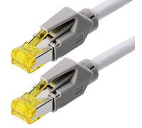 Tecline s/FTP Cat6 a, 1 m - Câble réseau (1 m, 1 m, Cat6 a, S/FTP (S-STP))