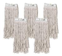 Tecman Multi Kentucky Lot de 5 têtes de balai à franges 340 g