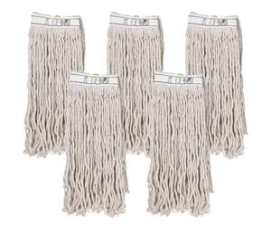 Tecman Multi Kentucky Lot de 5 têtes de balai à franges 340 g