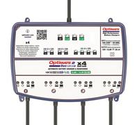OptiMATE Chargeur de batterie OptiMate 2 Duo X4 TM574 12V/12,8V 4 bancs 2A pour plomb et LiFePO4
