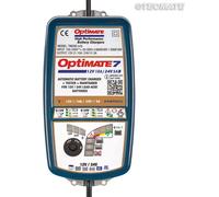 Chargeur et Mainteneur de Batterie OptiMate 7 12V/24V - Intelligent Automatique à 8 Étapes (10A @ 12V / 5A @ 24V) - Pour Batteries Plomb-Acide. AGM. GEL & Deep-Cycle