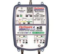 OptiMATE Chargeur et mainteneur OptiMate 2 DUO x 2 BANQUE 12V/12,8V 2A/banque sûr Plomb/LiFePO4