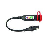 TecMate OptiMate Monitor O-125, Contrôle du système de Charge/de l’état de la Batterie pour Batterie Plomb-Acide 12 V, avec capacité de Connexion SAE en Ligne