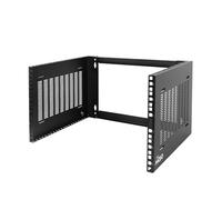 Tecmojo Rack de montage mural 6U, rack 6U de 35,6 cm de profondeur, rack réseau de 48,3 cm pour serveur peu profond et équipement informatique, commutateurs réseau, support de panneau de brassage,