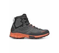 Tecnica - Chaussures de randonnée en GORE-TEX - Forge Hike Mid GTX Ms Dark Grey/Icon Orange pour Homme - Taille 7,5 UK - Gris Gris 7,5 UK