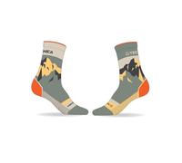 Tecnica - Mountain Woolightech Socks - Chaussettes randonnée homme Green/Yellow - XL