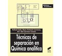 Tecnicas De Separacion En Quimica Analitica- - [Livre en VO] Aa Vv (Auteur)