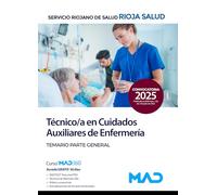 Técnico/a en Cuidados Auxiliares de Enfermería del Servicio Riojano de Salud. Temario parte general