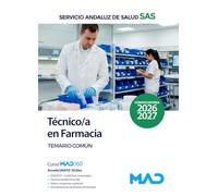 Técnico/a en Farmacia del Servicio Andaluz de Salud. Temario común