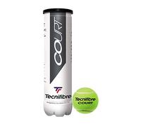 Tecnifibre Balles de Tennis Court Adulte Unisexe, Jaune, EU