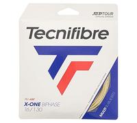 Tecnifibre Biphase TecniFiber X-One Jeu de Cordes pour biphase 1,18 mm 12,2m Blanc Mixte Adulte, Mixte, Naturel, 1.30mm