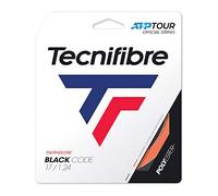 Tecnifibre Black Code 12M Tennis Cordage en Garniture Monofilament Orange 1,24