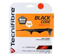 Tecnifibre Black Code 12m Cordage En Garniture , Couleur: orange , Taille: 1.24