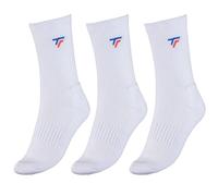 Tecnifibre Calcetines Tenis Clásicos Blanco 3 Pares Talla 44/48