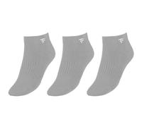 Tecnifibre Calcetines Tenis Tobilleros Plata 3 Pares Talla 35/39