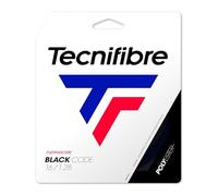 TECNIFIBRE Cordage de Tennis Black Code, Noir, 1.28mm