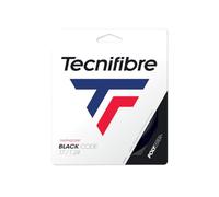 Tecnifibre Cordage de Tennis-BLACKCODE 1.32 Adulte Unisexe, Noir, Unique