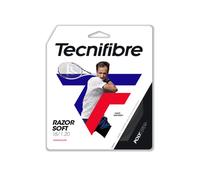 Tecnifibre Rasoir Doux Monofilament Polyester Tennisschnur 1,20 MM Charbon - 12 M Set