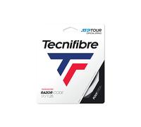 Tecnifibre Cordage de Tennis-Razor Code Blue Adulte, Blanc, 1.25 / 12m