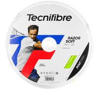 Tecnifibre Cordage de tennis Razor Soft Bobine 200 m 1,25 mm Clair Simple