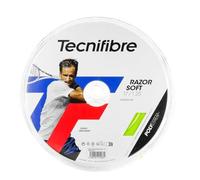 Tecnifibre Razor Soft Monofilament Polyester Corde de tennis 1,25 mm Vert citron 12 m