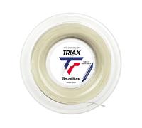 Tecnifibre Cordage de tennis Triax – multifilaments – 1,28 mm – Jaune – Bobine 200 m