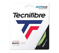 Tecnifibre Unisexe - Adulte Black Code 12 m Jeu de Cordes de Tennis Citron Vert 1.24