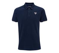 Tecnifibre Waffle Polo Hommes-bleu foncé L
