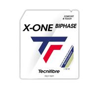 Tecnifibre – Cordage de tennis X-One Biphase – Simple – Clair – 1,30 mm
