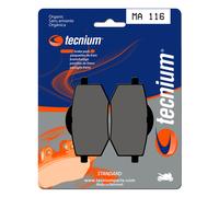 TECNIUM Plaquettes de frein route organique - MA116